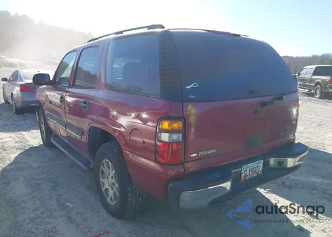 2005 Chevrolet Tahoe Ls z USA, uszkodzony, nr VIN 1GNEC13T25R104850